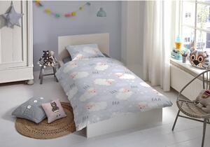 Dječja pamučna posteljina Good Morning Sleepy Sheep, 120 x 150 cm