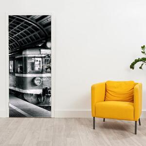 Foto tapeta za vrata - vlak (95x205cm)