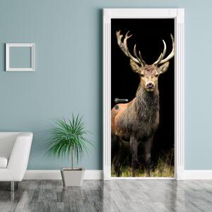 Foto tapeta za vrata - prekrasan jelen (95x205cm)