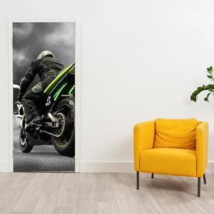 Foto tapeta za vrata - motocikl (95x205cm)