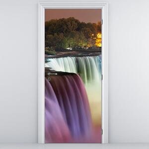 Foto tapeta za vrata - prekrasni slapovi (95x205cm)