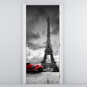 Foto tapeta za vrata - Eiffelov Toranj (95x205cm)