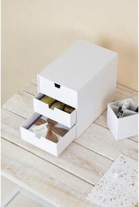 Bijela kutija s 3 ladice Bigso Box of Sweden Ingrid