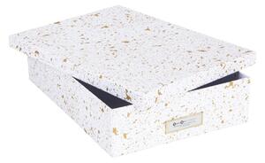 Kutija za pohranu u zlatno-bijeloj boji Bigso Box of Sweden Oskar