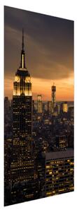Foto tapeta za vrata - New York - zalazak sunca (95x205cm)