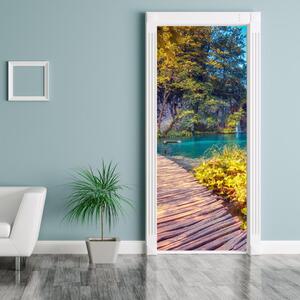 Foto tapeta za vrata - Plitvička jezera (95x205cm)