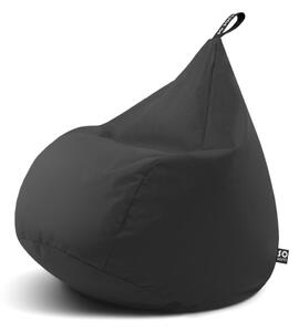 Siva vreća za sjedenje Drop L – So Soft?