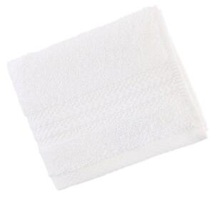 Bijeli ručnik od čistog pamuka Foutastic, 30 x 50 cm