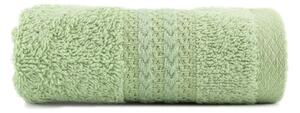 Zeleni ručnik od čistog pamuka Foutastic, 30 x 50 cm