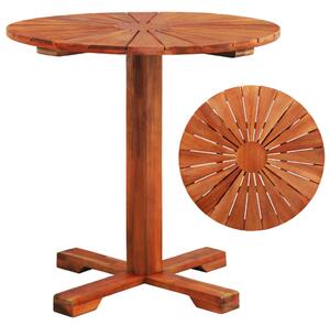 VidaXL Bistro stol 70 x 70 cm masivno bagremovo drvo
