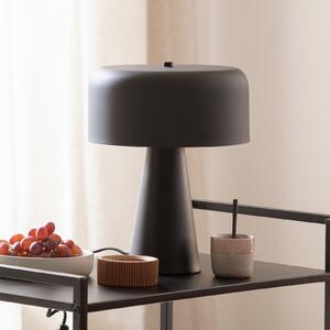 Schöner Wohnen Stolna lampa PENTO, crna, visina 35 cm, metal, E27, Crno, Dnevni boravak/blagovaonica, Metal