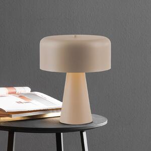 Schöner Wohnen Stolna lampa PENTO, bež, visina 35 cm, metal, E27, Bež, Dnevni boravak/blagovaonica, Metal