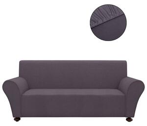 VidaXL 131084 Stretch Couch Slipcover Anthracite Polyester Jersey