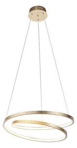 Paul Neuhaus 2472-12 - LED Prigušivi luster na sajli ROMAN LED/30W/230V zlatna