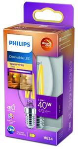 CONSUMER LED ŽARULJA classic 40W B35 E14 CL WGD90 SRT4 8719514324213