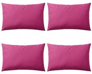 VidaXL Vrtni jastuci 4 kom 60 x 40 cm ružičasti