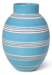 Plava keramička vaza Kähler Design Nuovo, visina 30 cm