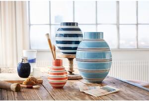 Plava keramička vaza Kähler Design Nuovo, visina 30 cm