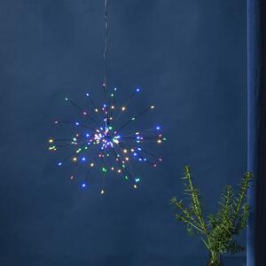 Viseća svjetleća LED dekoracija Star Trading Firework, ø 26 cm