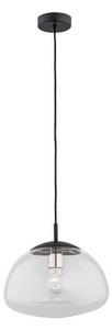 Argon 4332 - Luster na sajli TRINI 1xE27/15W/230V pr. 30 cm crna