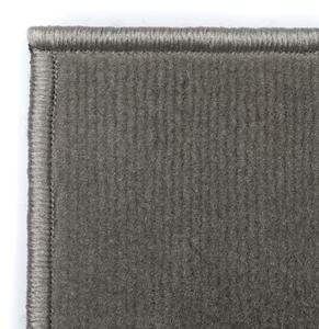 VidaXL Moderni tepih s uzorkom krugova 80 x 150 cm sivi