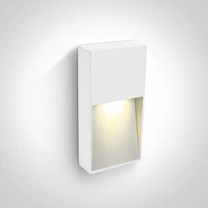 VANJSKA ZIDNA LED SVJETILJKA BIJELA 3W CCT IP65 DARK LIGHT 230V DM67359C/W/V