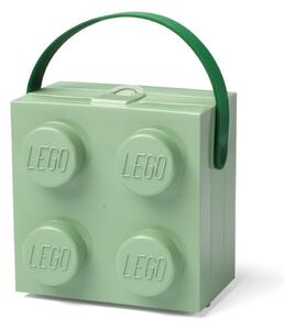 Svijetlo zelena kutija za pohranu sa ručkom LEGO®