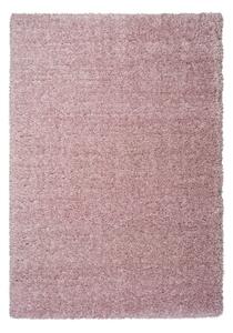 Ružičasti tepih Universal Floki Liso, 60 x 120 cm