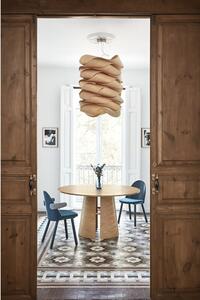 Okrugao blagovaonski stol u dekoru hrasta u prirodnoj boji ø 137 cm Cep – Teulat