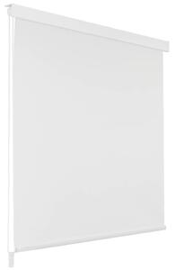 VidaXL Rolo zastor za tuš 120 x 240 cm bijeli