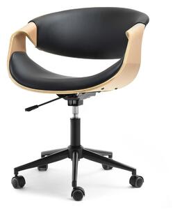 Stolica Rapido (crni hrast + crna)