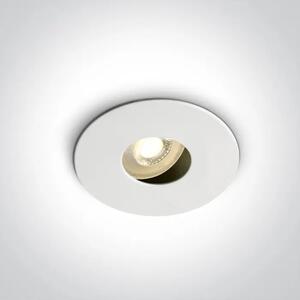 UGRADBENA SVJETILJKA 1×GU10/50W/MR16/230V IP20 BIJELA DM11105E/W#