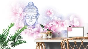Tapeta Buddha i trešnjin cvijet