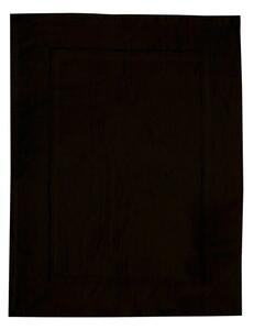 Crna pamučni otirač za kupaonicu Wenko, 50 x 70 cm