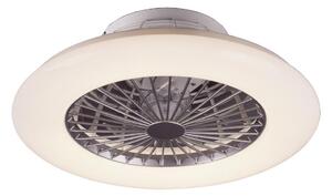 Rabalux - LED Prigušiva stropna svjetiljka s ventilatorom LED/30W/230V + DU