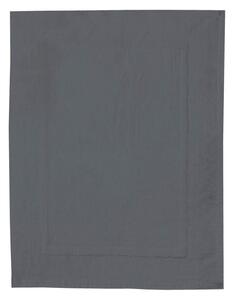 Antracit siva pamučna prostirka za kupaonicu Wenko, 50 x 70 cm