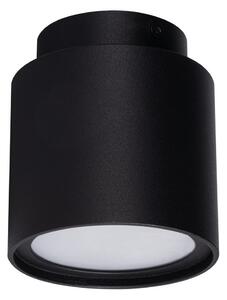 Kanlux 24362 - LED Stropna reflektorska svjetiljka SONOR 1xGU10/10W/230V + LED/4W crna
