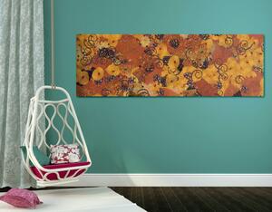 Slika apstrakcija inspirirana G. Klimtom