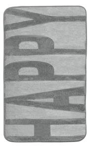 Siva prostirka za kupaonicu s memorijskom pjenom Wenko, 80 x 50 cm