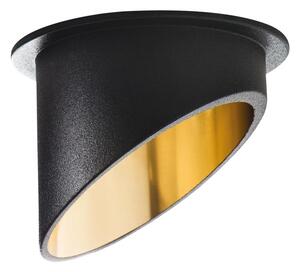 Kanlux 27324 - Ugradbena svjetiljka SPAG 35W crna/zlatna
