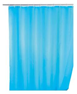 Svijetlo plava zavjesa za tuš ili kadu s površinskom obradom protiv stvaranja plijesni Wenko, 180 x 200 cm