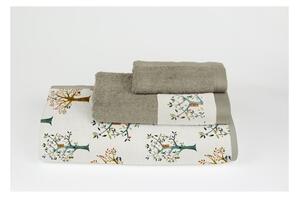 Set od 3 ručnika od pamuka i mikrovlakna Surdic Trees