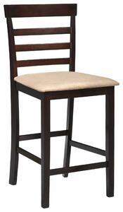 VidaXL Barske stolice od tkanine 2 kom smeđe