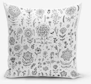Jastučnica s primjesom pamuka Minimalist Cushion Covers Flower, 45 x 45 cm