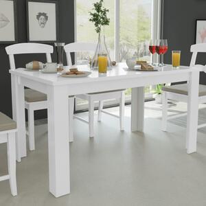 VidaXL Blagavaonski stol 140 x 80 x 75 cm bijeli