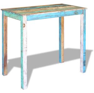 VidaXL Barski stol od masivnog obnovljenog drva 115 x 60 x 107 cm