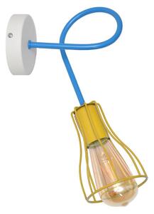 Dječja zidna svjetiljka OXFORD 1xE27/60W/230V žuta