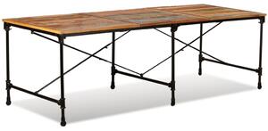 VidaXL Blagovaonski stol od masivnog obnovljenog drva 240 cm