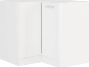Zondo.hr Kutni donji kuhinjski ormarić- Edris 89 x 89 DN 1F BB (bijela ). 1032827
