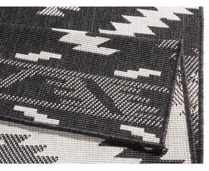 Tepih za eksterijer crno-bež boje NORTHRUGS Malibu, 170 x 120 cm